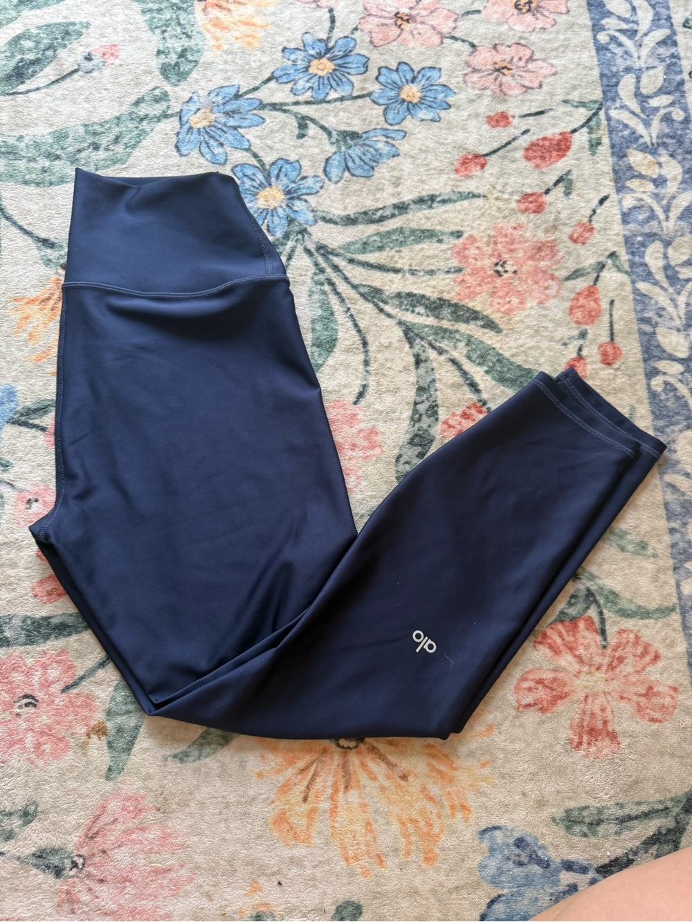 ALO Yoga High-Waist Navy Blue Leggings